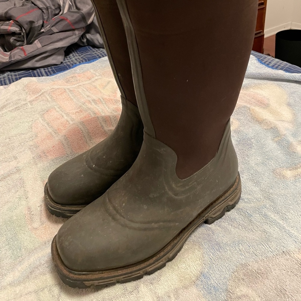 Ariat Mens Conquest Neoprene Insulated Rubber Hunting Boots